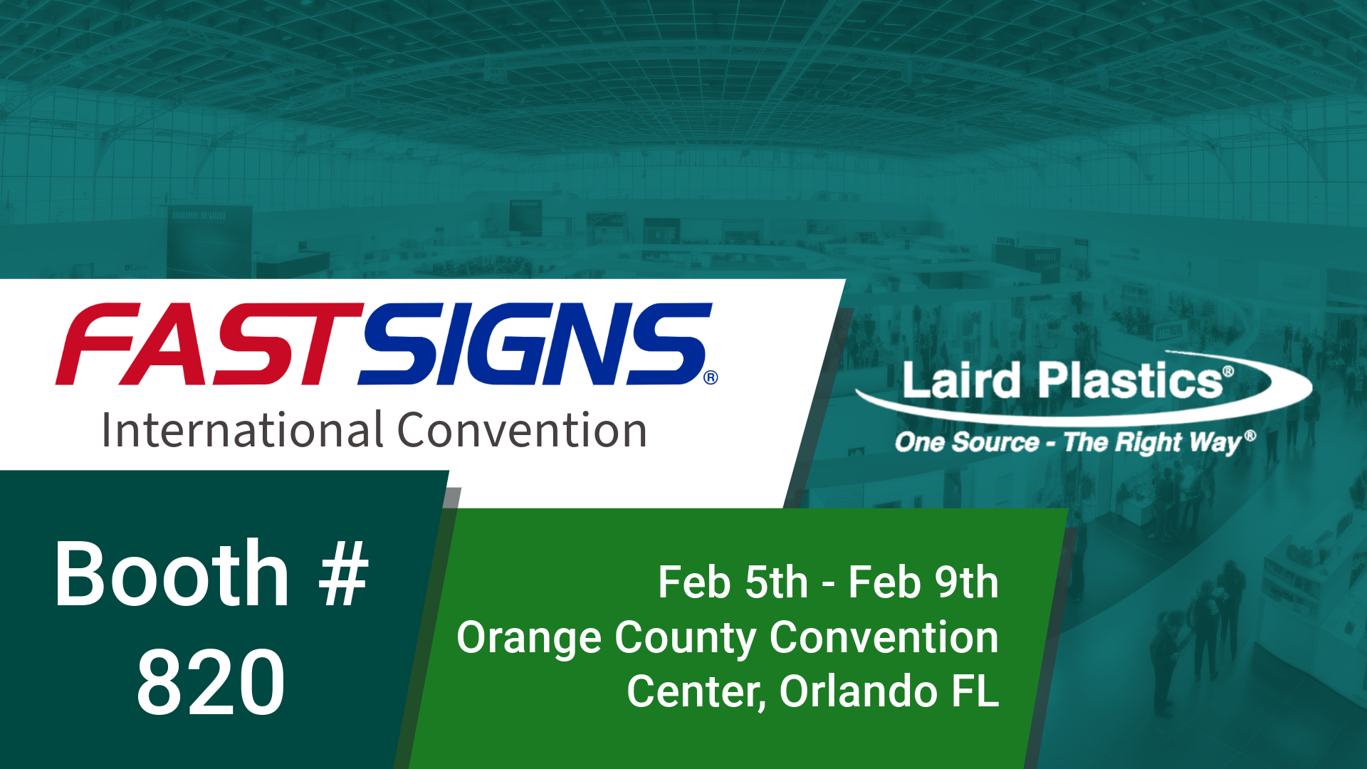 Trade Shows and Events Laird Plastics